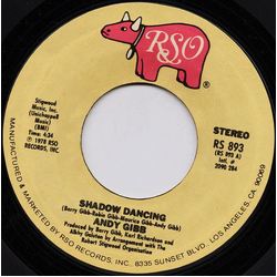 Andy Gibb Shadow Dancing Vinyl 7" USED