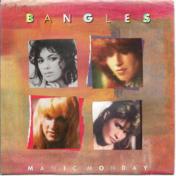Bangles Manic Monday Vinyl 7" USED