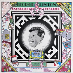 George Clinton R&B Skeletons In The Closet Vinyl LP USED