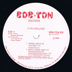 Lyn Collins Think (About It) Vinyl 12" USED
