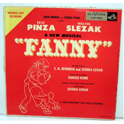 Ezio Pinza / Walter Slezak Fanny (Original Cast Recording) Vinyl LP USED