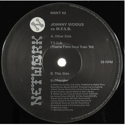 Johnny Vicious / MFSB / Satoshi Tomiie T.S.O.P. (Theme From Soul Train '94) / Butt Burgler Vinyl 12" USED
