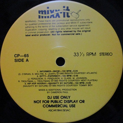 Various Mixx-it 65 Vinyl 12" USED