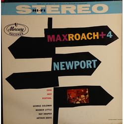 Max Roach Quintet Max Roach + Four At Newport Vinyl LP USED