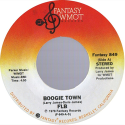 Fat Larry's Band Boogie Town Vinyl 7" USED