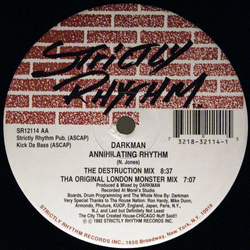 Darkman (3) Annihilating Rhythm / Seduction Vinyl 12" USED