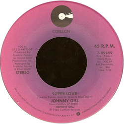 Johnny Gill Super Love Vinyl 7" USED