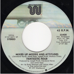 Fantastic Four Mixed Up Moods And Attitudes Vinyl 7" USED