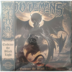 100 Demons Embrace The Black Light Vinyl LP USED