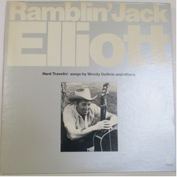 Ramblin' Jack Elliott Hard Travelin' Vinyl 2 LP USED