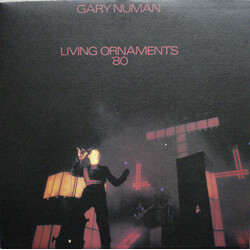Gary Numan Living Ornaments '80 Vinyl LP USED