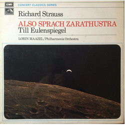 Richard Strauss / Lorin Maazel / Philharmonia Orchestra Also Sprach Zarathustra / Till Eulenspiegel Vinyl LP USED