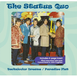 Status Quo Technicolor Dreams / Paradise Flat Vinyl 7" USED
