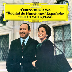 Teresa Berganza / Felix Lavilla Recital De Canciones Españolas Vinyl LP USED