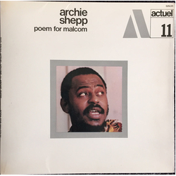 Archie Shepp Poem For Malcolm Vinyl LP USED