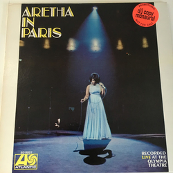 Aretha Franklin Aretha In Paris Vinyl LP USED
