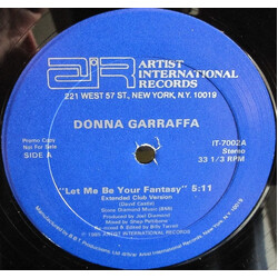 Donna Garraffa Let Me Be Your Fantasy VINYL 12" USED