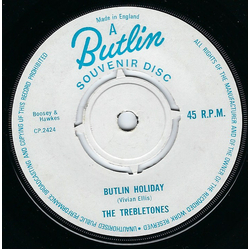 The Trebletones Butlin Holiday Vinyl 7" USED