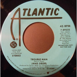 Janis Siegel Trouble Man USED VINYL 7INCH PROMO
