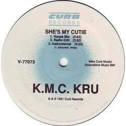 K.M.C. Kru She's My Cutie / The Devil Came Up To Michigan VINYL 12" USED