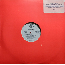 Sarah Dash When You Talk To Me Vinyl 12" USED