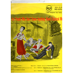 Robert Russell Bennett Classical Music For People Who Don't Know Anything About Classical Music Vinyl LP USED