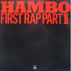 Hambo First Rap Part II USED VINYL 12INCH MAXI-SINGLE 33 S RPM