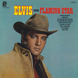 Elvis Presley Elvis Sings Flaming Star Vinyl LP USED
