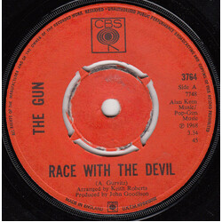 The Gun Race With The Devil USED VINYL 7INCH 45 RPM SINGLE