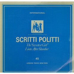 Scritti Politti The "Sweetest Girl" USED VINYL 12INCH 45 RPM