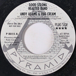 Andrew Paul Adams / Egg Cream Good Strong Hearted Band USED VINYL 7INCH 45 RPM PROMO STEREO