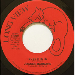 Joanne Barnard Substitute  / Sweet Love USED VINYL 7INCH 45 RPM SINGLE