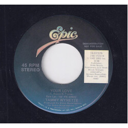 Tammy Wynette Your Love USED VINYL 7INCH 45 RPM PROMO