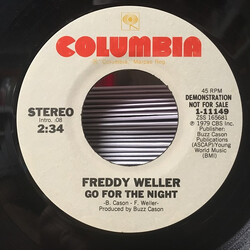 Freddy Weller Go For The Night USED VINYL 7INCH 45 RPM PROMO STEREO
