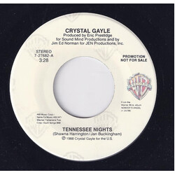 Crystal Gayle Tennessee Nights USED VINYL 7INCH 45 RPM PROMO