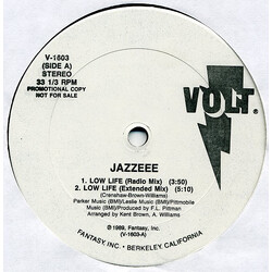 Jazzeee Low Life VINYL 12" USED