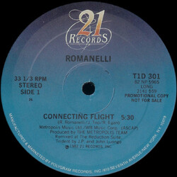 Roland Romanelli Connecting Flight VINYL 12" USED