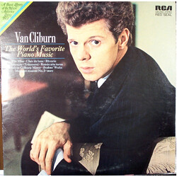 Van Cliburn The World's Favorite Piano Music Vinyl LP USED