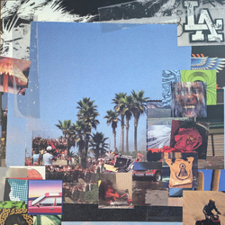 Blu Johnson Barnes III / Sndtrak LA Vinyl LP USED