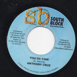 Anthony Cruz / Hawkeye (4) You're Fine / No Noise Please USED VINYL 7INCH