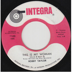Robby Taylor (2) This Is My Woman USED VINYL 7INCH 45 RPM