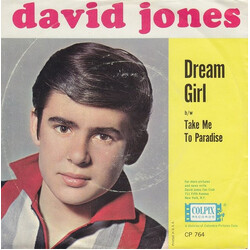 Davy Jones Dream Girl USED VINYL 7INCH SINGLE 45 RPM