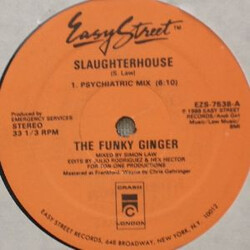 The Funky Ginger Slaughterhouse USED VINYL 12INCH 33 S RPM