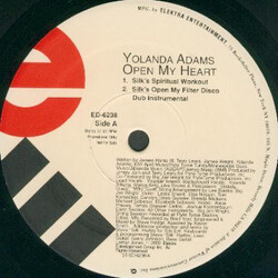Yolanda Adams Open My Heart USED VINYL 12INCH PROMO 33 S RPM