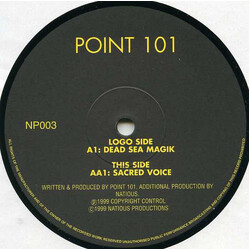 Point 101 Dead Sea Magik / Sacred Voice VINYL 12" USED