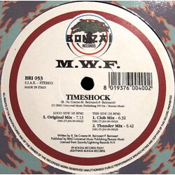 M.W.F. Timeshock USED VINYL 12INCH 33 S RPM 45 RPM