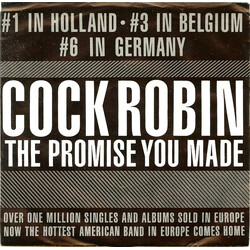Cock Robin The Promise You Made USED VINYL 7INCH 45 RPM SINGLE PROMO