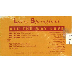 Larry Springfield All The Way Love Vinyl 12" USED