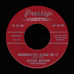 Oliver Nelson And His Orchestra Emancipation Blues USED VINYL 7INCH 45 RPM