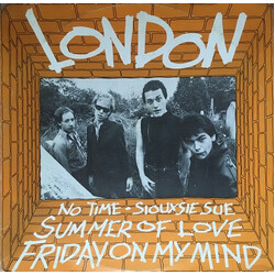 London (4) No Time / Siouxsie Sue / Summer Of Love / Friday On My Mind VINYL 12" USED